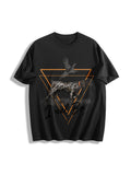 Local Boy High Tail Cotton T-Shirt - Black