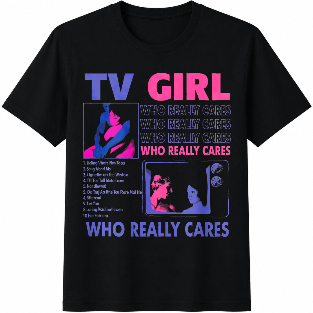 Tv Girl Album Frenchs Exit Funny Cotton T-Shirt - Black