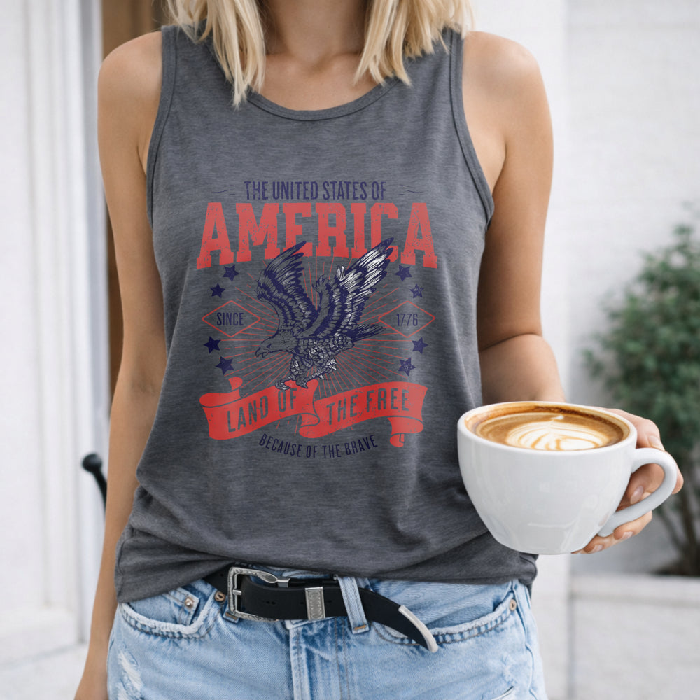 United States Of America Since 1776 Women's Tank Top - product view