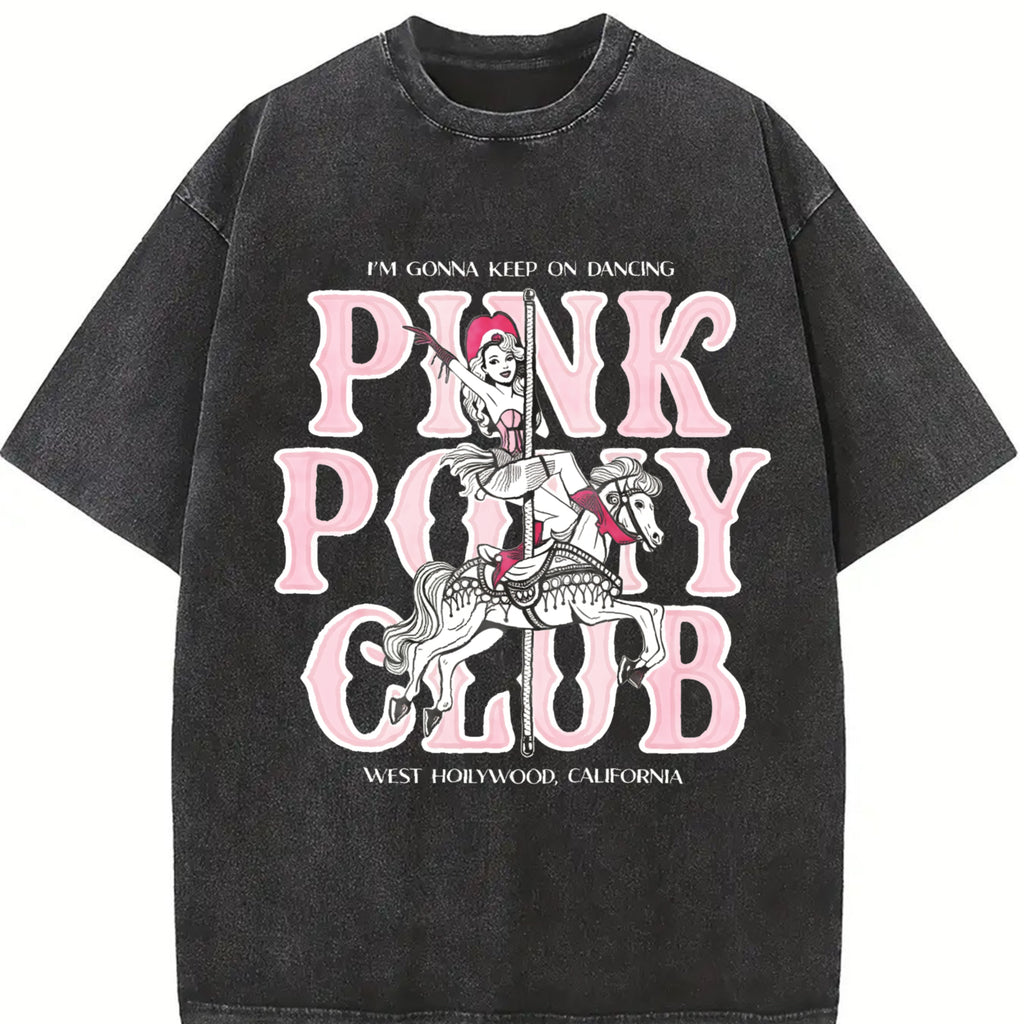 Comfort Colors Chappell Roan T-Shirt , Pink Pony Club , Chappell Roan Merch ,Fan Tee Womenswear Streetwear Style