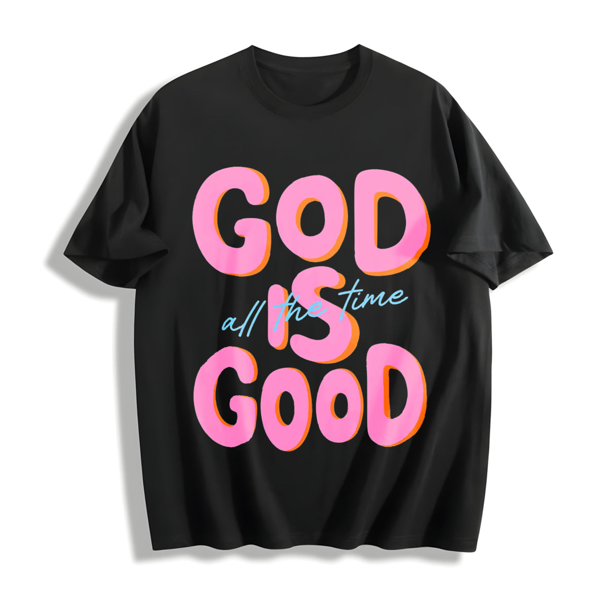 T Cotton T-Shirt - Black
