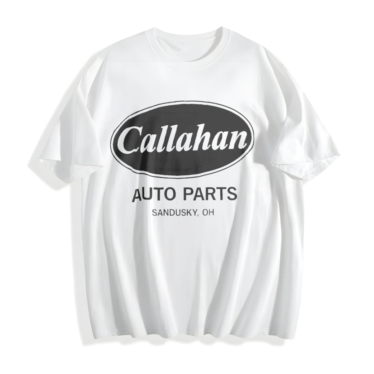 Callahan Auto Funny Cool Humor Saying Sarcasm Funny Cool Cotton T-Shirt - product view