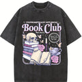 Anti Social Book Club Shirt Comfort Colors, Romance Reader Tshirt, Anti Social Reader, Introverted Reader Tee, Bookish Shirt For Book Lover