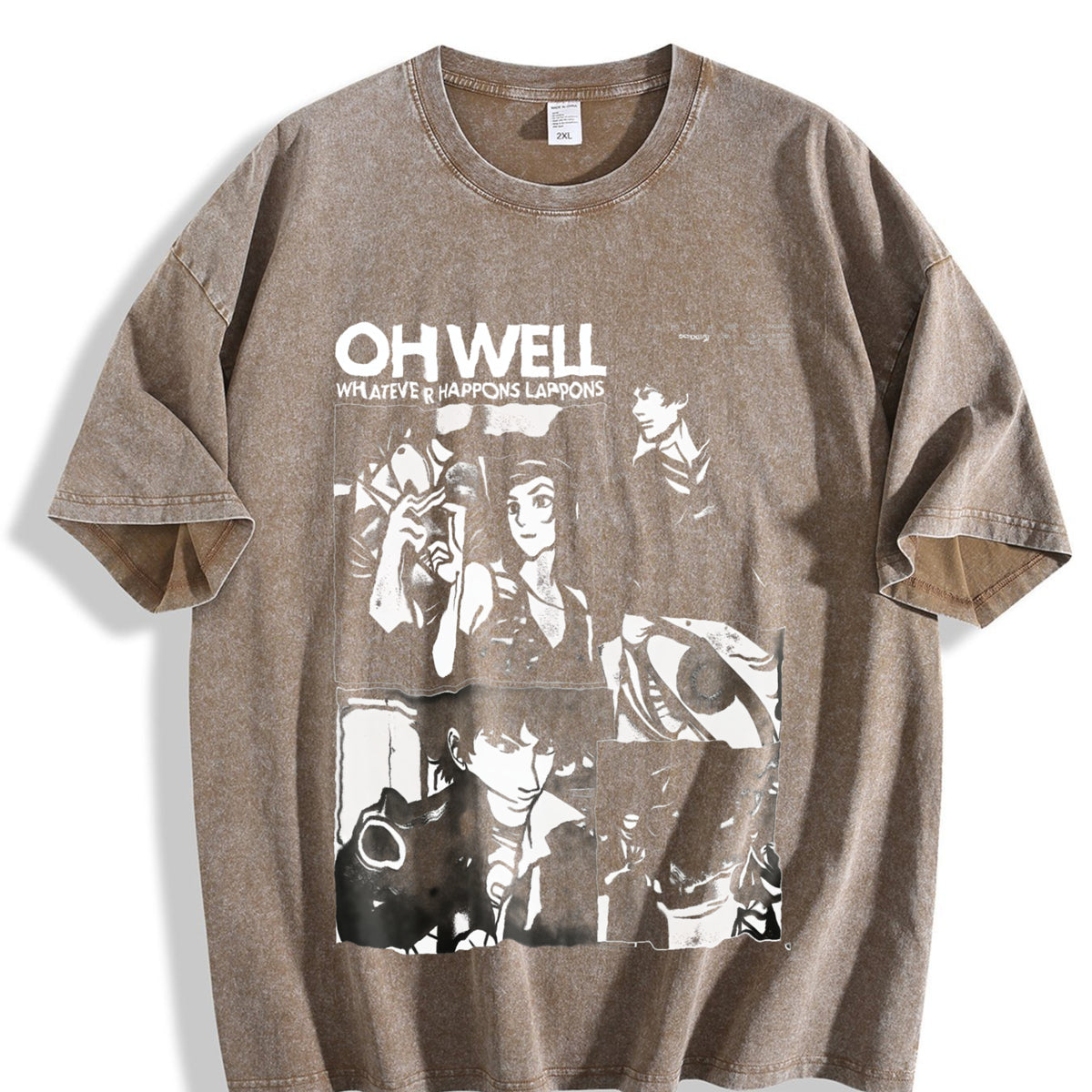 Cowboy Bebop Vintage Washed T-Shirt - product view
