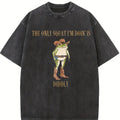 The Funny Cowboy Frog Comfort Color Shirt, Gift For Men Women, Crew Neck, Menswear Top, Womenswear Top Underwear Streetwear