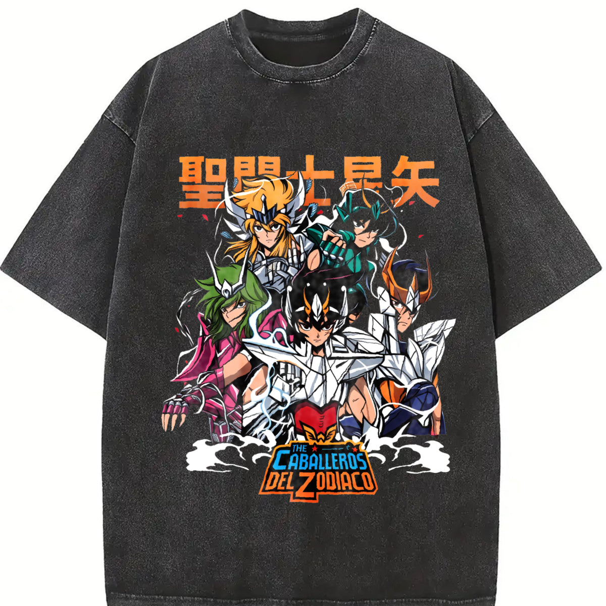 valentine shirts Saint Seiya short-sleeved T-shirt men's classic nostalgic Japanese animation peripheral t-shirt summer pure cotton loose half-sleeved fashion