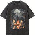 Teacher Halloween Comfort Colors Shirt, Ghost Book Reading Camping Shirt, Read More Books, Ghosts Reading Shirt, Camping Halloween Shirt
