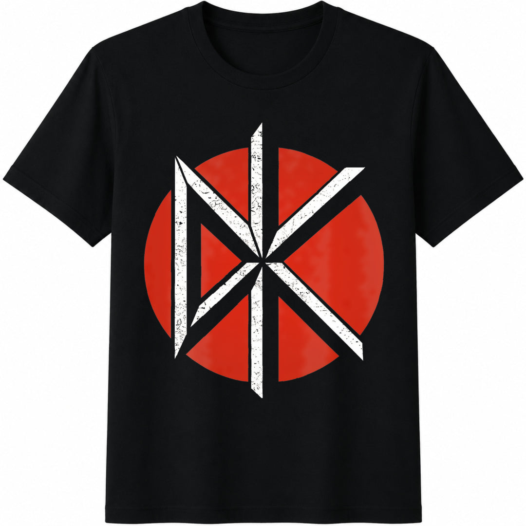 Dead Kennedys Logo Licensed Hardcore Punk Must-have For Rock Cotton T-Shirt - Black