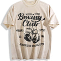 Boxing Club Manchester 2004 Vintage Washed T-Shirt - Beige