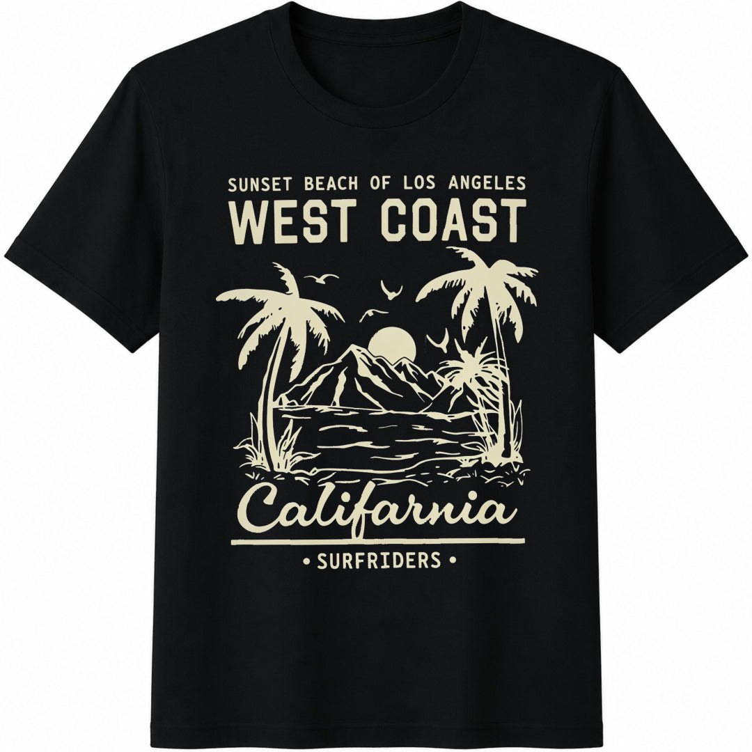 Su Er Cotton T-Shirt - Black