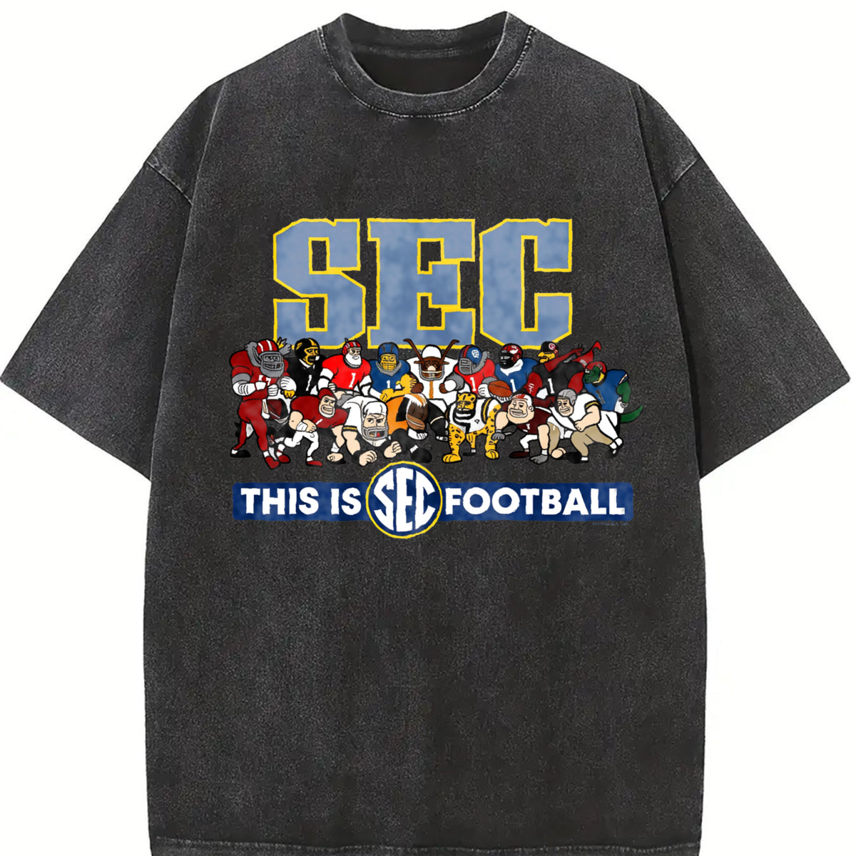 Vintage SEC Southeastern Conference T-Shirt - Retro College Sports Graphic Tee, Unisex Streetwear , Gift For Game Day Fans & Alumni, Menswear Tops, Men's T-shirts