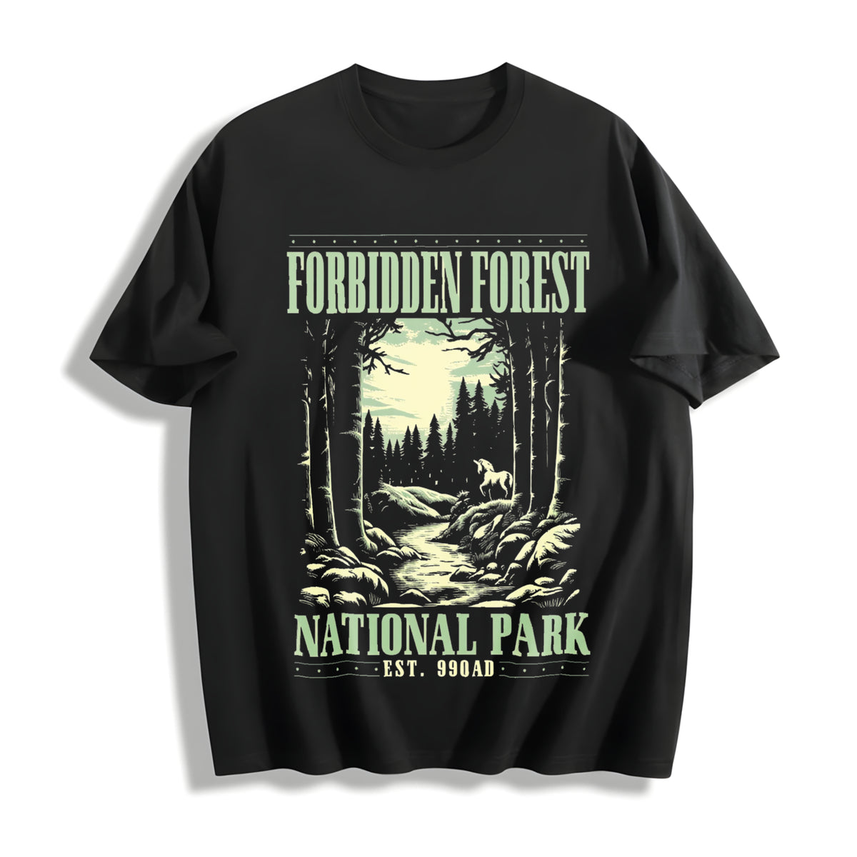 Forbidden Forest Cotton T-Shirt - product view