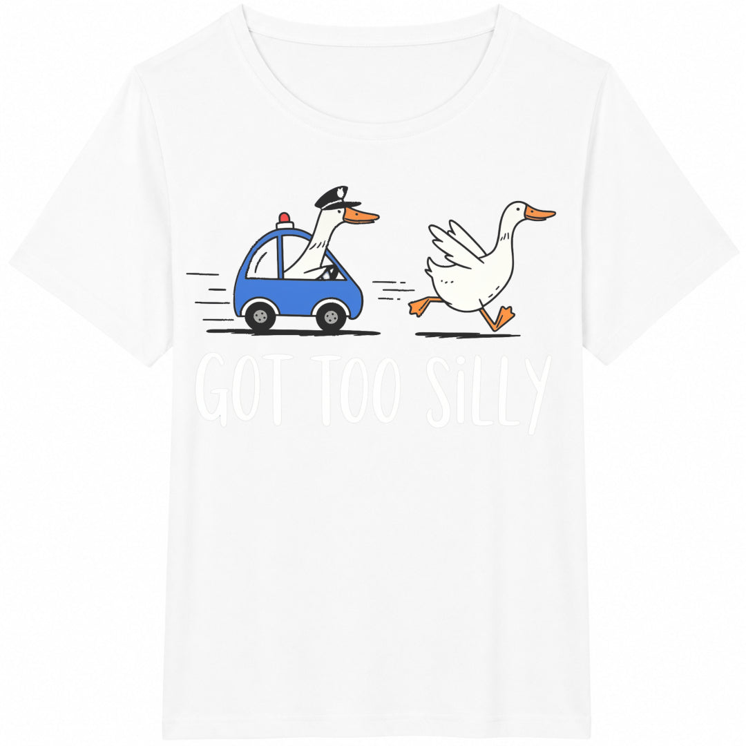 Got Too Silly Cotton T-Shirt - product view