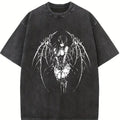 valentine shirts Gothic Y2k Anime Angel Cotton Hoodie, Angel Tee, Gothic Hoodie, Black Cotton Hoodie, 2k Clothing, Menswear Oversized Sweatshirts Tops,gym Fans, Clothing,gothes
