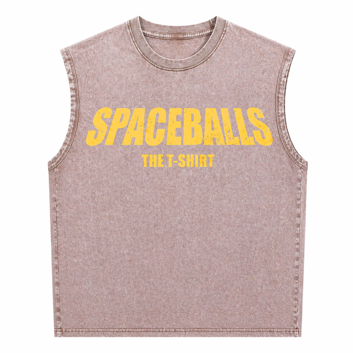 Spaceballs Movie - Classic Sci-fi Comedy Film Fan Men's Washed Tank Top - product view