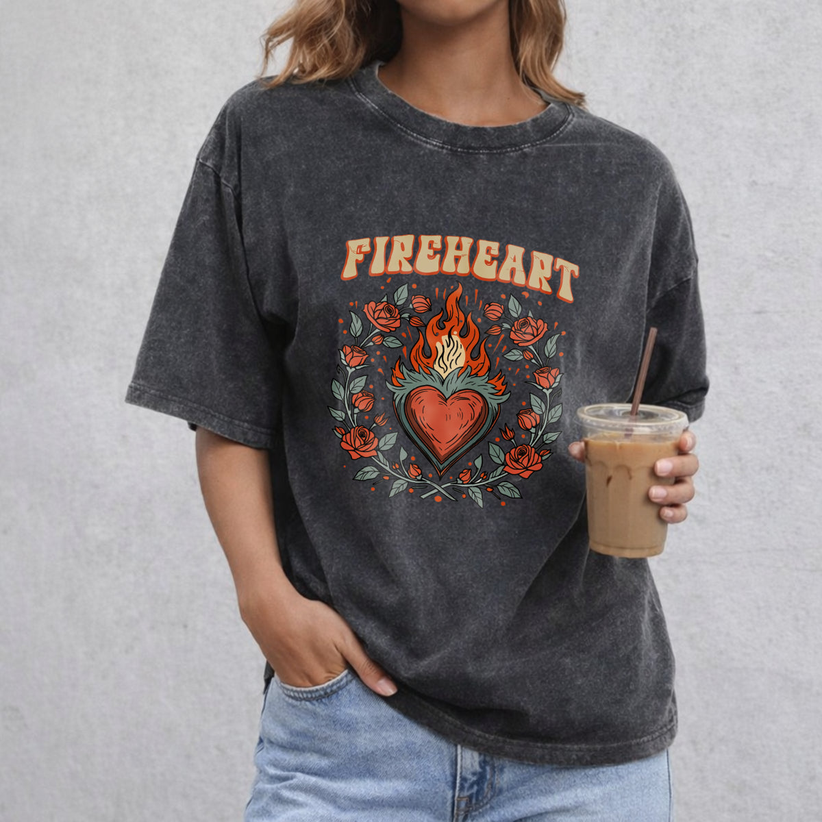 Vintage Fire-heart Shirt, Aelin Galathynus Comfort Colors Shirt, To Whatever End T-Shirt, SJM Quotes, Throne of Glass Merch
