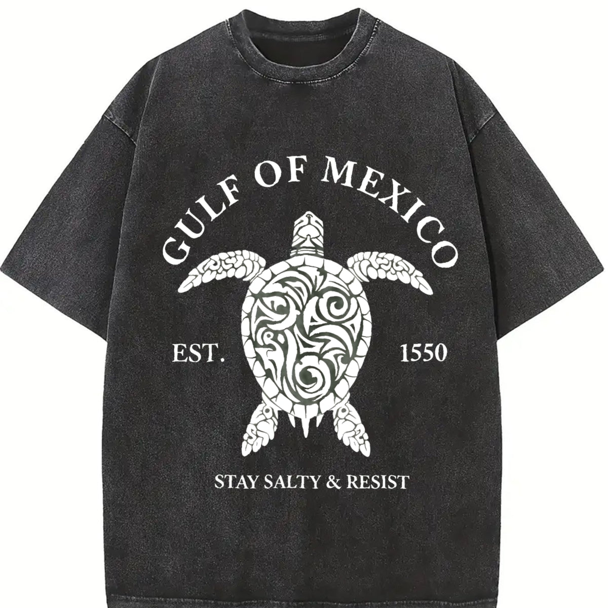 Comfort Colors Gulf of Mexico T-Shirt, Stay Salty & Resist Shirt, Gulf Coast Tshirt, Mexico Beach Shirt, American Gulf of Mexico Tee Summer Crewneck