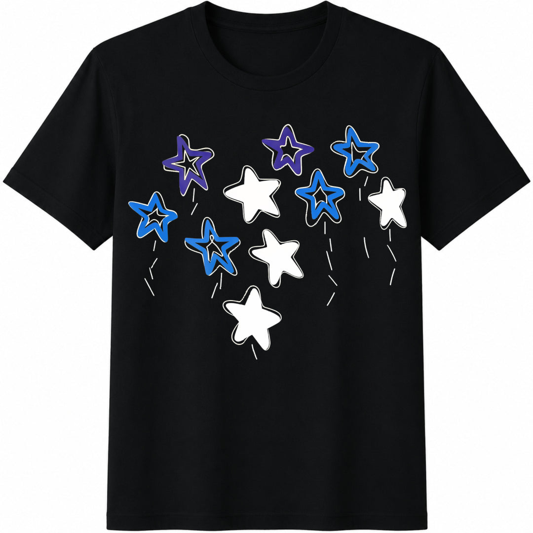 Summer Versatilet Cotton T-Shirt - Black