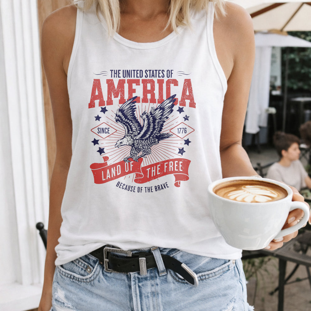 United States Of America Since 1776 Women's Tank Top - product view