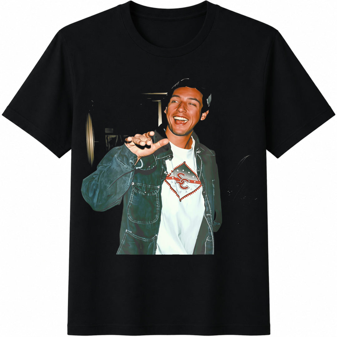 Adam Sandler Cotton T-Shirt - Black