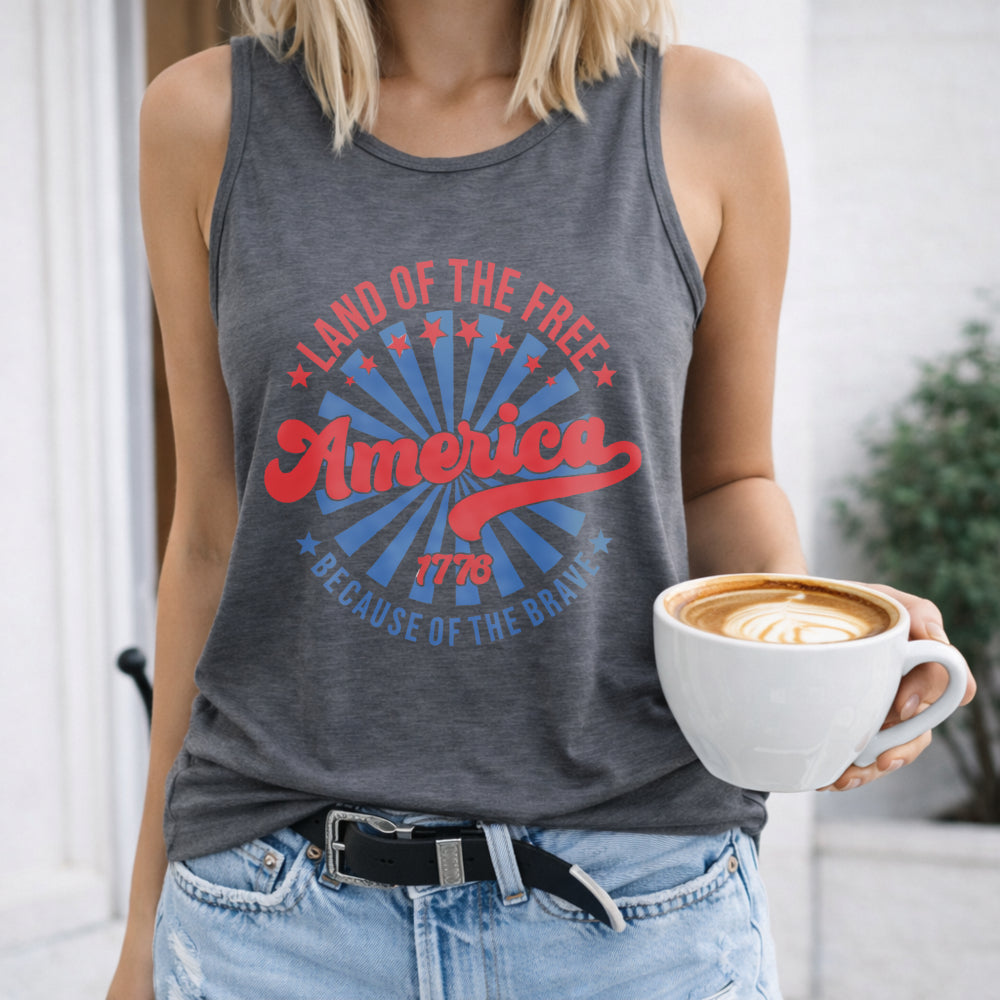 July 4th Women's Tank Top - product view