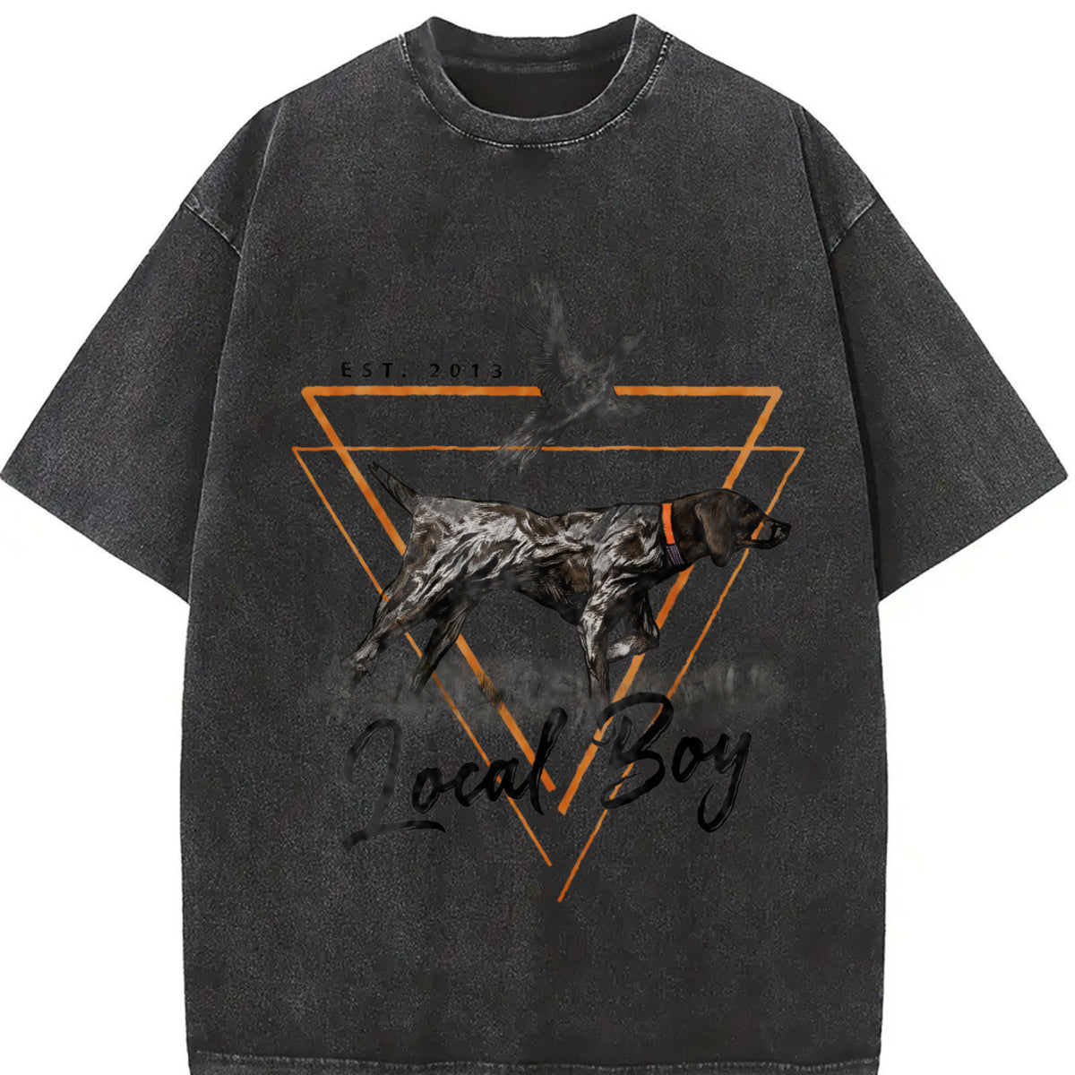 Local Boy High Tail T-Shirt Casual Crewneck Top Tshirt Streetwear