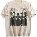 Girls Will Be Girls Witch Vintage Washed T-Shirt - Beige