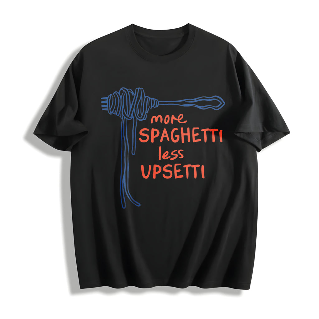 Spaghetti Cotton T-Shirt - product view