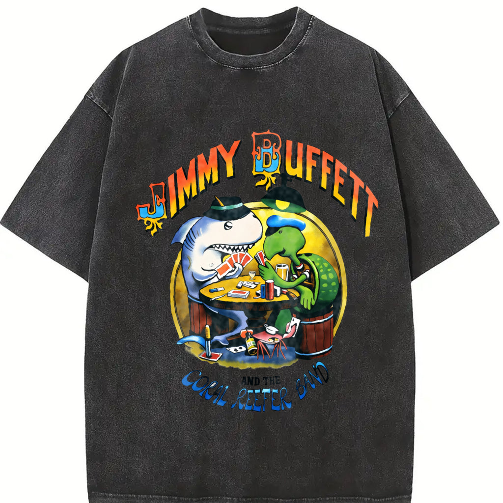 Jimmy Buffett And The Coral Reefer Band T Shirt Full Size S-5xl 1t3633578