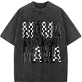 Comfort Colors Checker & Faux Glitter 'Mama' Completed Tee Top Womenswear