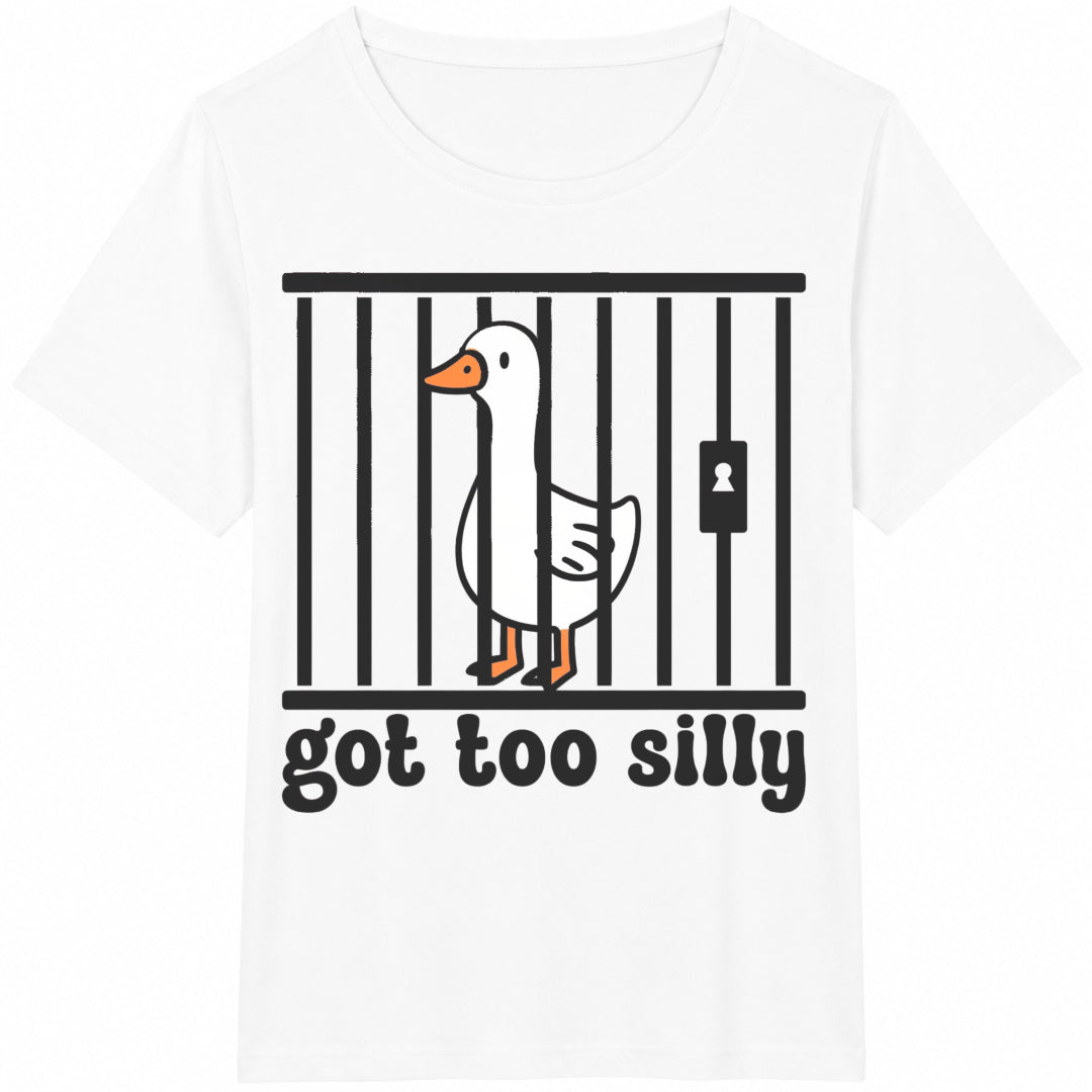 Got Too Silly Cotton T-Shirt - product view