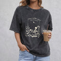 Read in Peace Comfort Colors Shirt, Bookish Halloween Shirt, Skeleton Book Tee, Skeleton Reading T-shirt, Book Lover Halloween