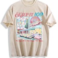 Keep It 100 Vintage Washed T-Shirt - Beige