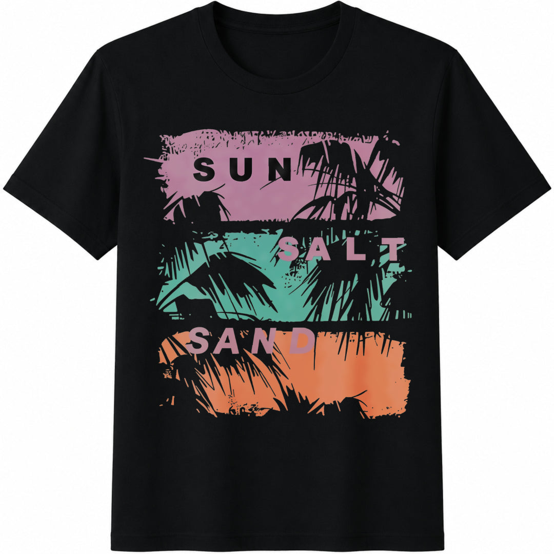 Y Cotton T-Shirt - Black