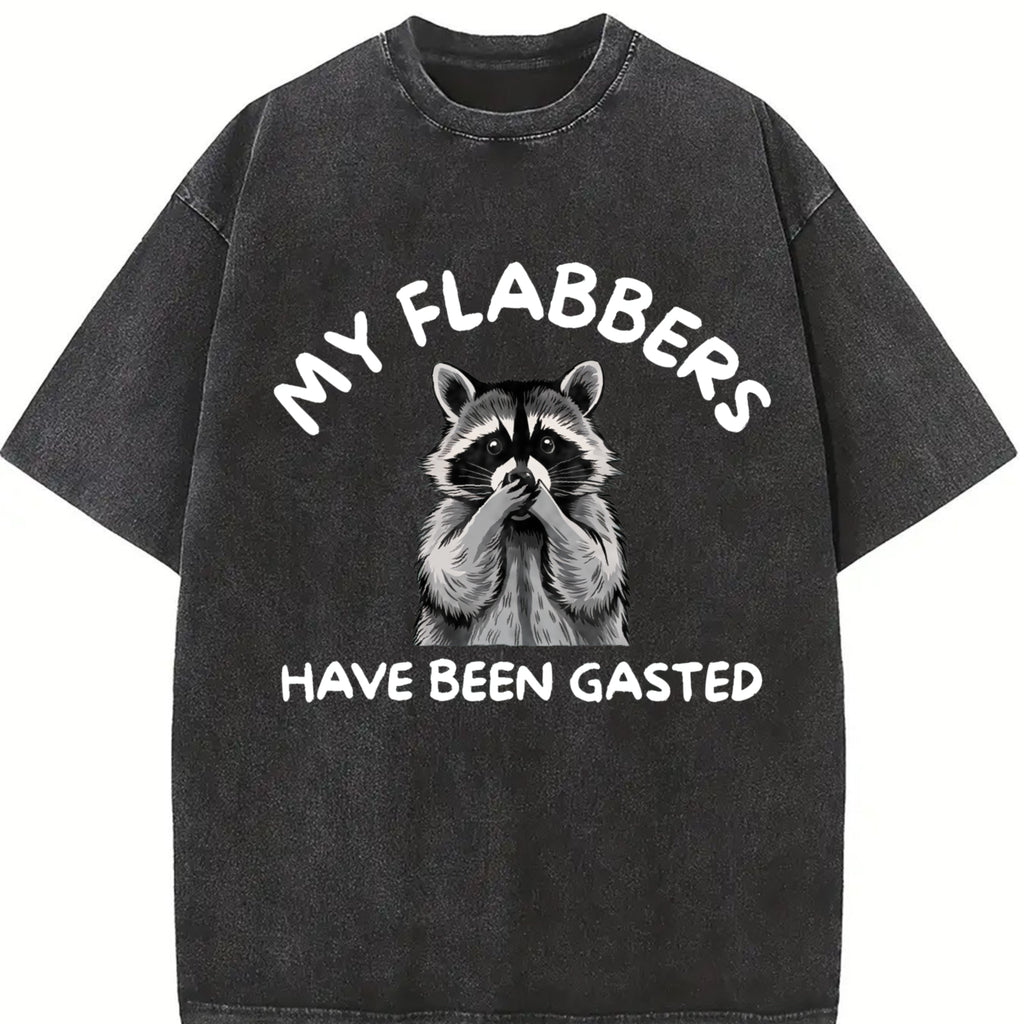 Comfort Colors My Flabbers Have Been Gasted Shirt Funny Humor Shirt Flabbergasted Shirt Funny Raccoon Shirt Funny Shirt for Women