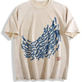 Fish Vintage Washed T-Shirt - Beige