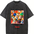 Xanax Graphic Tee Anxiety Has Many Faces T-Shirt Vintage AD Retro Custom Graphic T-Shirt