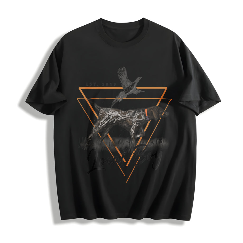 Local Boy High Tail Cotton T-Shirt - product view