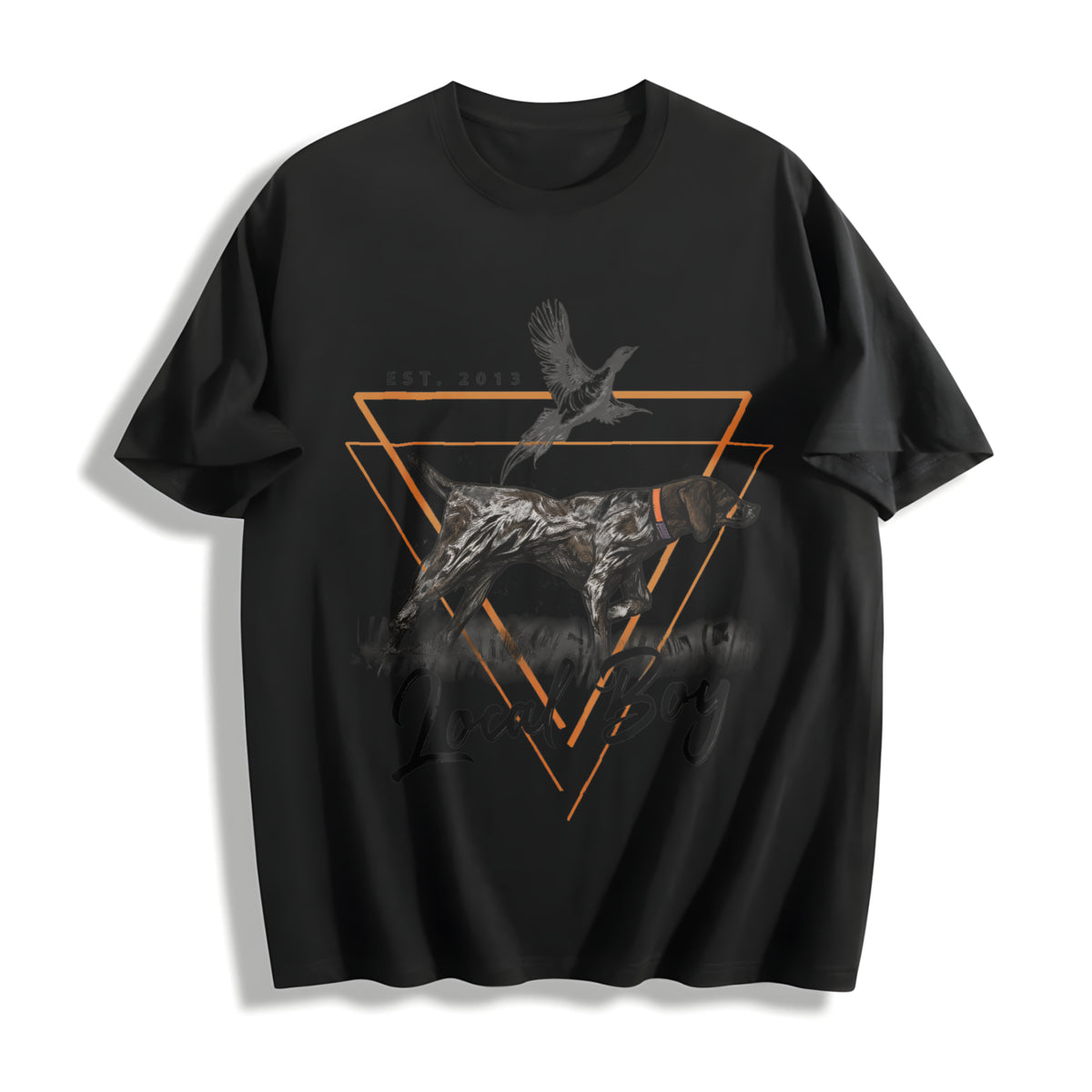 Local Boy High Tail Cotton T-Shirt - product view