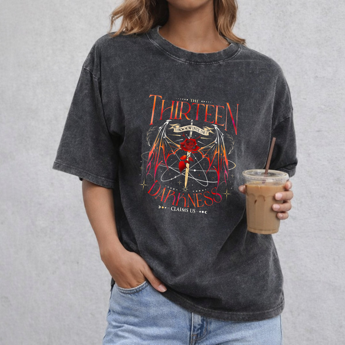 PhillipsAmy The Thirteen Throne Of Glass Comfort Colors Shirt, The Thirteen Manon Blackbeak Fan Shirt, SJM Throne Of Glass Merch, Darkness Claims Us