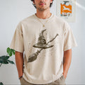 Witchy Celestial Vintage Washed T-Shirt - Beige