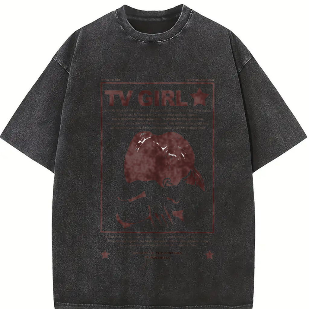 Tv Girl Lovers Rock Song Vintage 90s Shirt, French Exit, Album Poster Merch Unisex T-shirt Top Womenswear