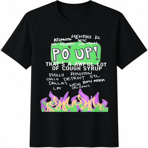 1 Piece Y2K Cotton T-Shirt - Black