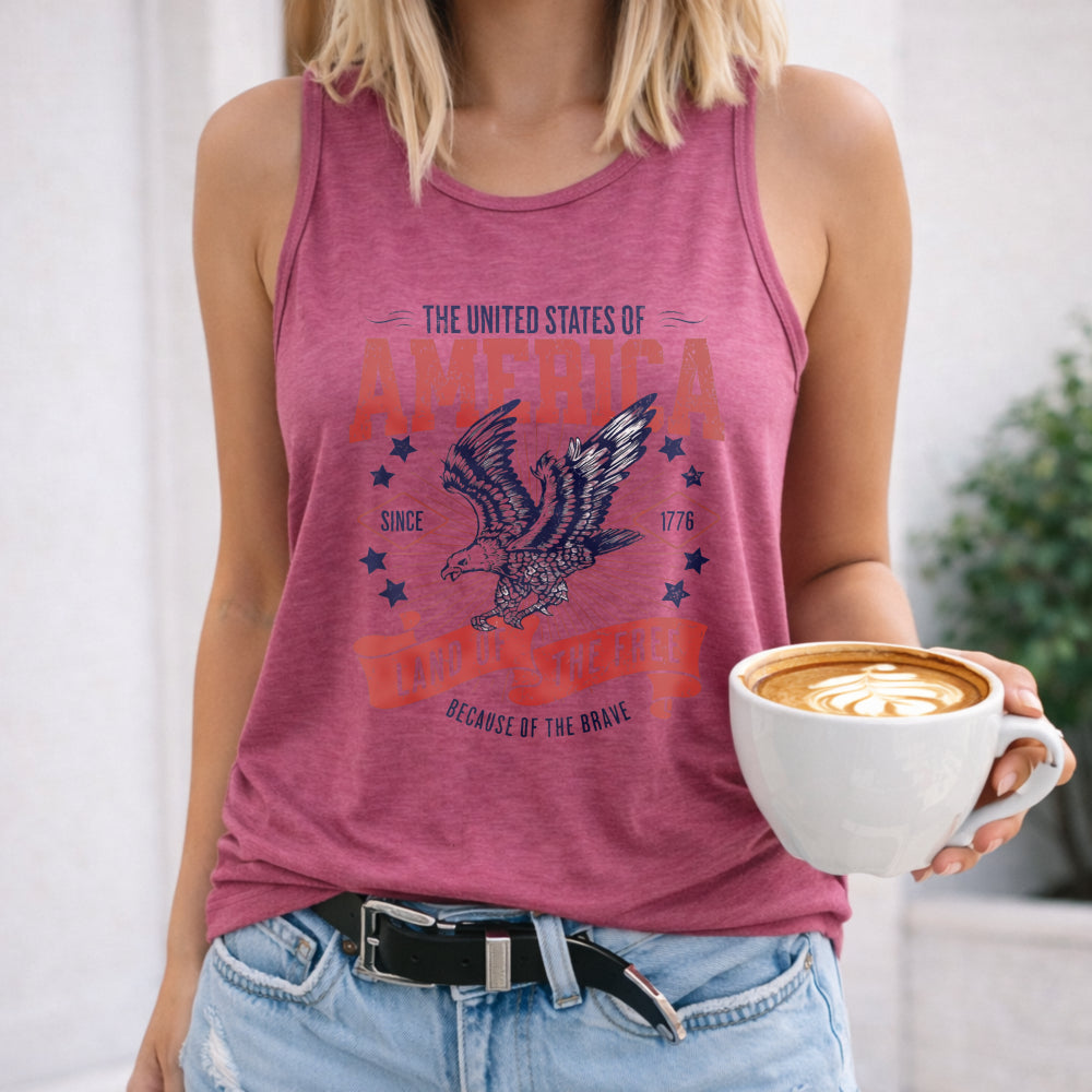 United States Of America Since 1776 Women's Tank Top - product view
