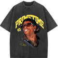 Deion Prime "We Coming" Coach Vintage Graphic T Shirt Crewneck Cotton