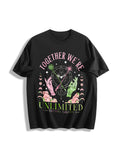 Wicked Together We're Unlimited Cotton T-Shirt - Black