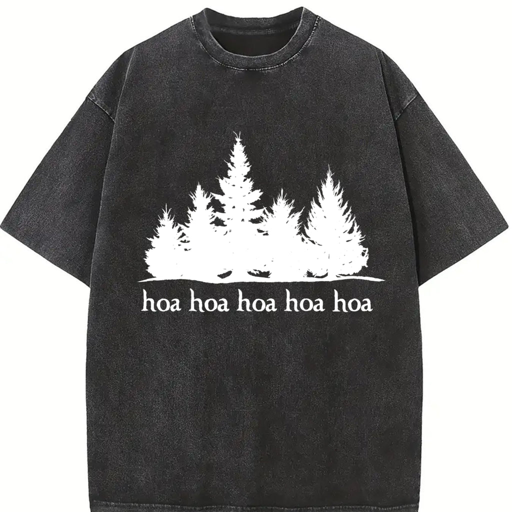 Comfort Colors hoa hoa hoa shirt, twilight inspired t-shirt, forks t shirt, cozy season shirt, twilight lover tee Tops Womenswear Shortsleeve Day Fabric