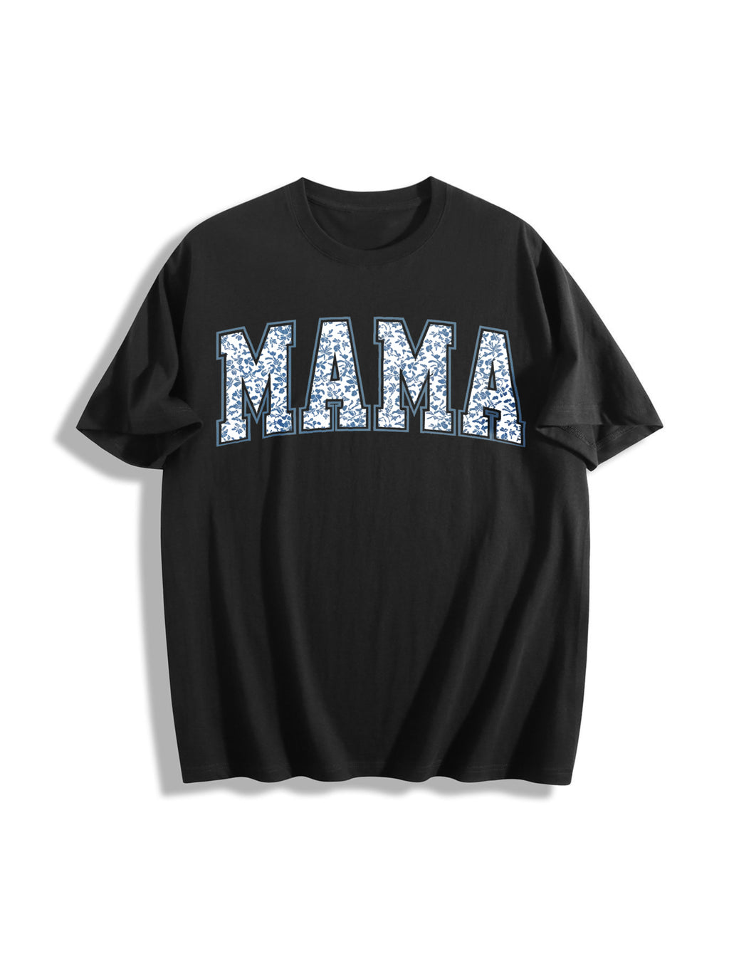 Mama Cotton T-Shirt - Black