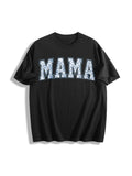 Mama Cotton T-Shirt - Black