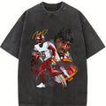 Jayden Daniels T-Shirt Washington Rookie Star Custom Graphic Football Tee